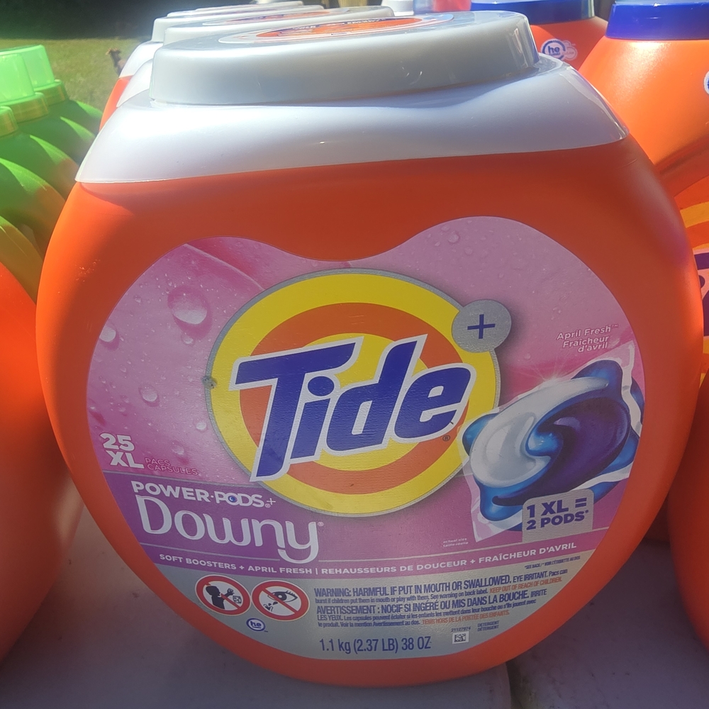 Tide Power Pods with Downy